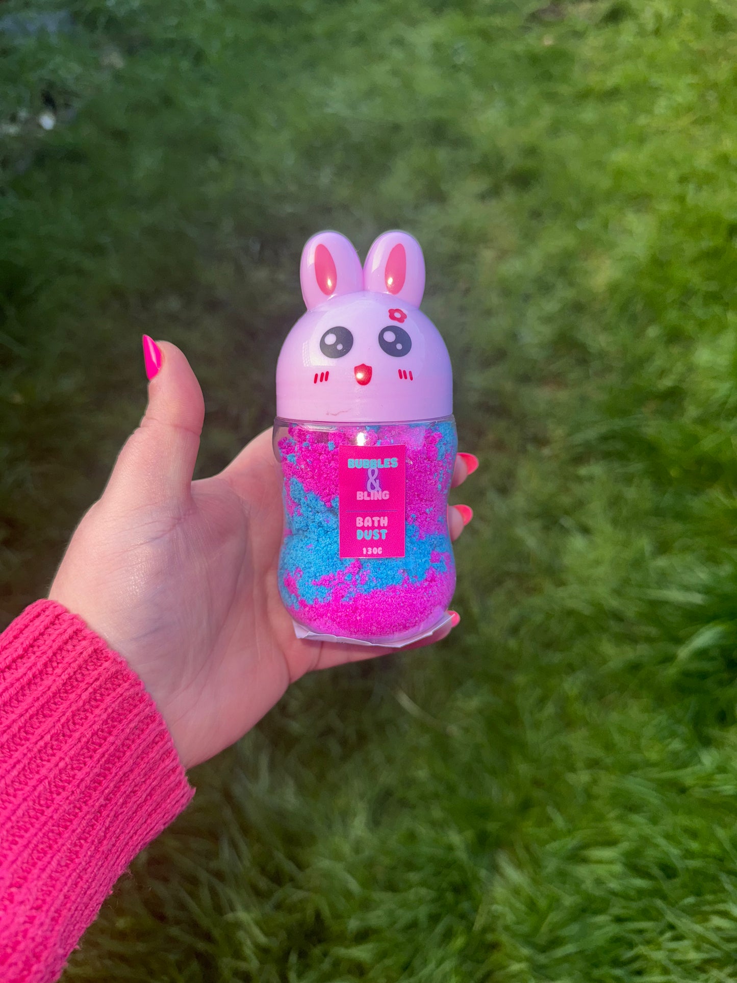 Cranberry crush bath dusts