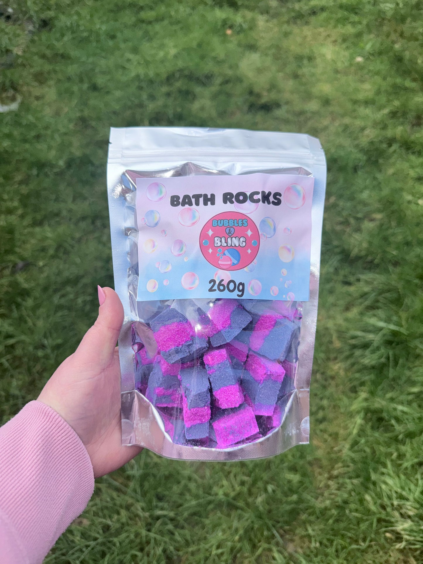 Bath Rocks - Pink & Purple