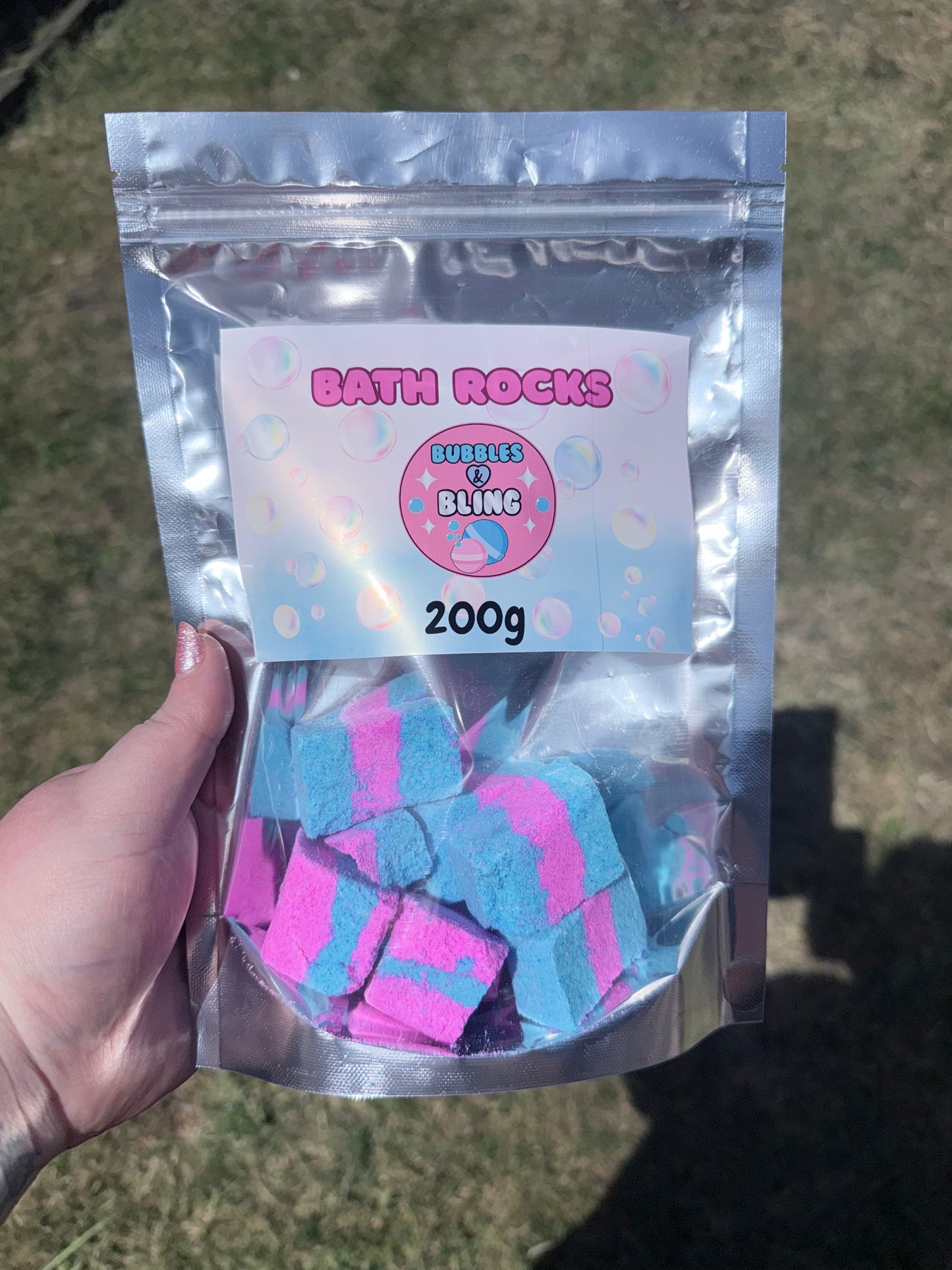 Bath Rocks - Pink & Blue