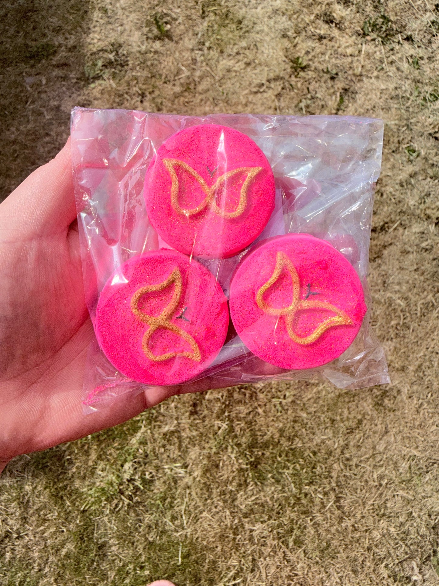 Mini Butterfly Bath Bombs - Pack of 3