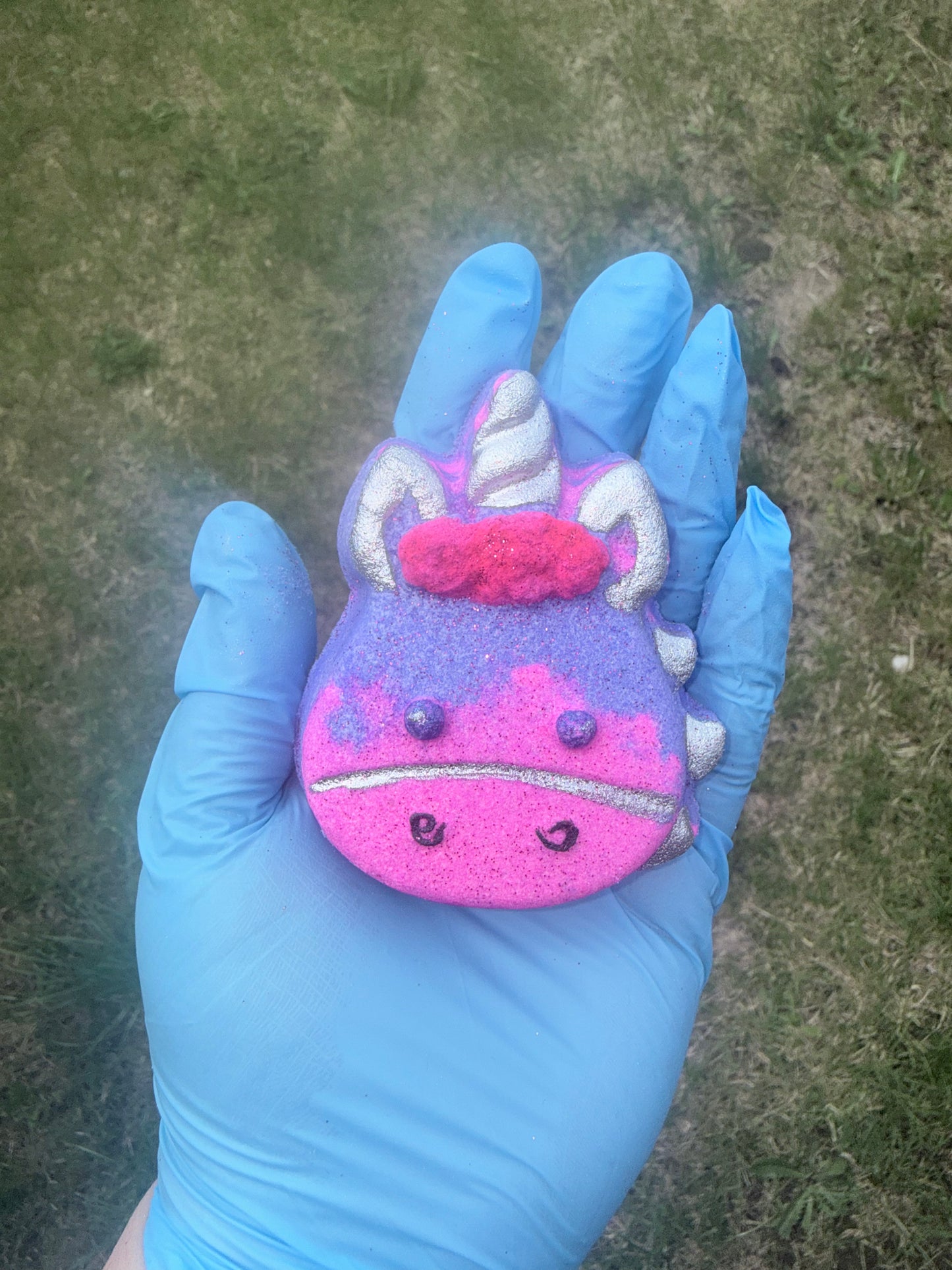 Small Unicorn Bath Bomb