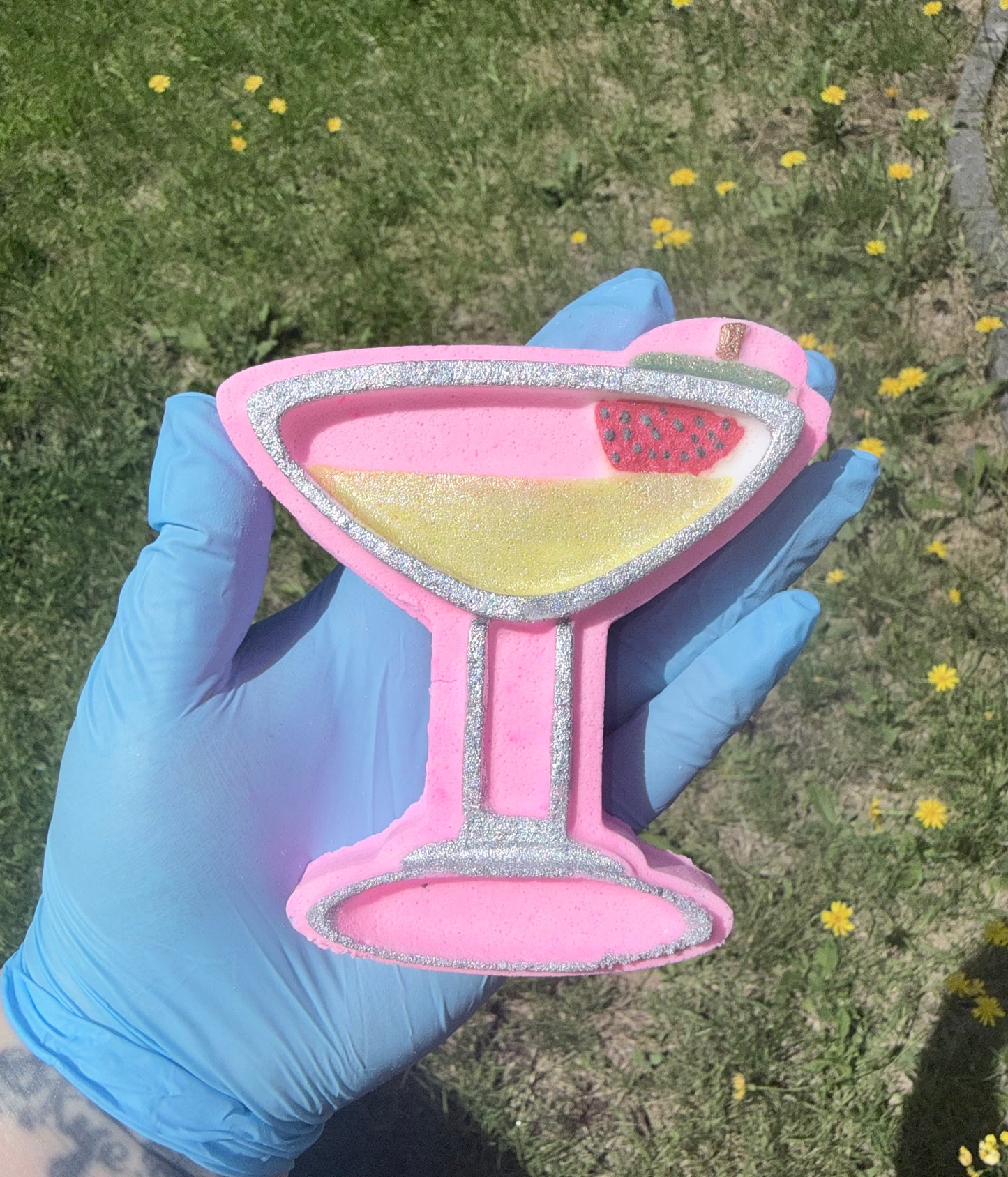Handmade Cocktail Bath Bomb | Luxury Fizzy Bath Bomb Gift