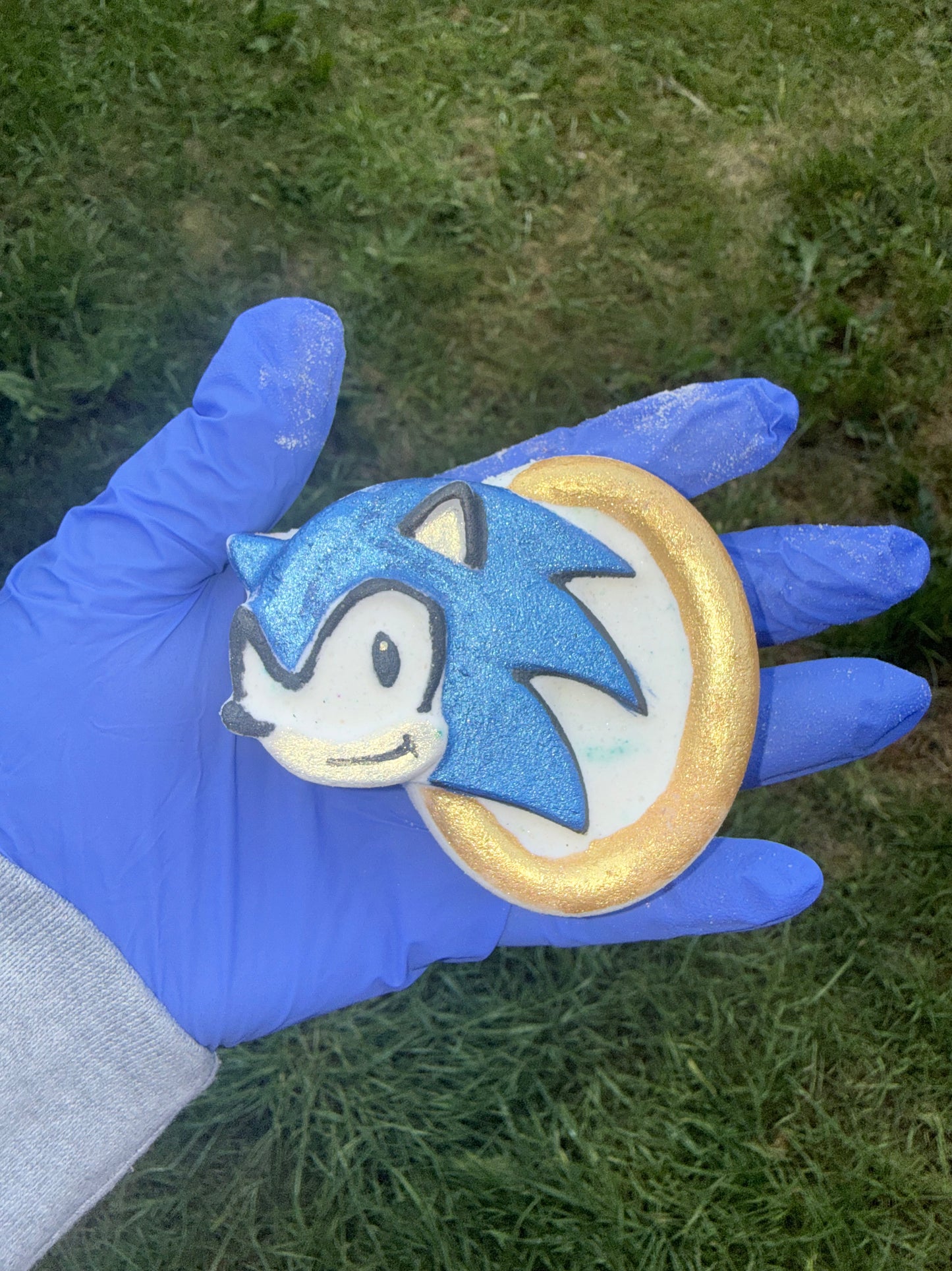 Blue Hedgehog Bath Bomb