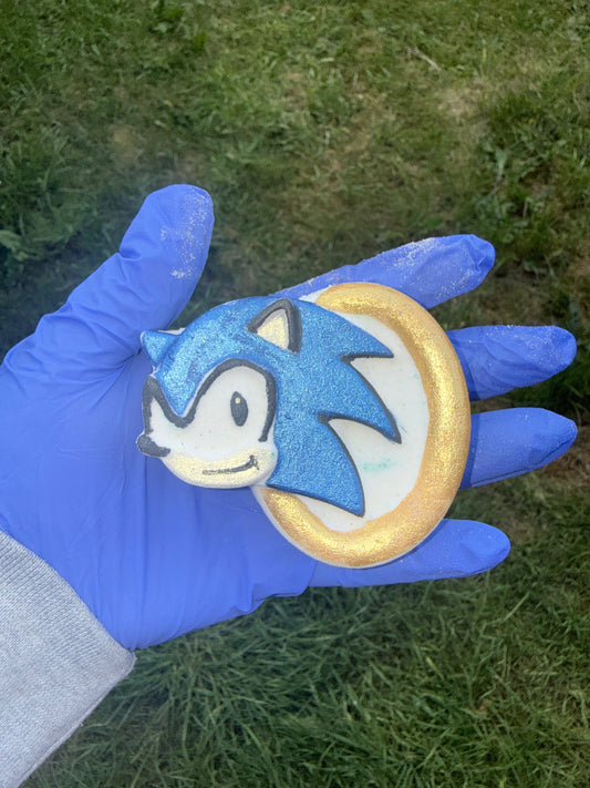 Blue Hedgehog Bath Bomb